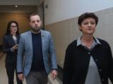В Съдебната палата брифинг дадоха прокурорите Илиана Кирилова, Иво Илиев и Десислава Петрова от Софийска градска прокуратура.