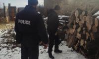 Специализирана операция на полиция и горски служители срещу незаконния добив на дървесина