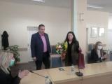 Областният управител  на Сливен Минчо Афузов представи пред служителите на администрацията новия си заместник Пепа Генчева