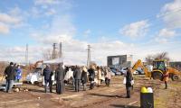 Първа копка на реконструкция на пречиствателна станция за отпадъчни води в Нова Загора