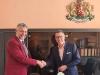 Обл.управител Веселин Вълчев и председателят на съвета на директорите  Александър Сипек