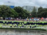  Протестът пред новозеландския парламент