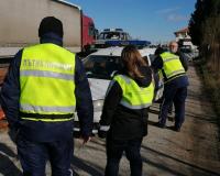 68 товарни автомобили над 12 тона са проверени за 2 часа при широкообхватен контрол в Сливен