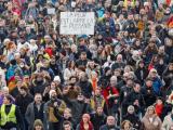  Протест срещу пандемичните ограничения в Брюксел, 30 януари 2022 г.