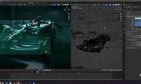 Mercedes-AMG F1 W12 AMD Radeon PRO + Blender animation Eevee