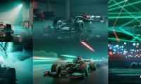 Mercedes-AMG F1 W12 AMD Radeon PRO + Blender animation stills collage