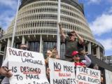 Протест срещу зеления сертификат в  Нова Зеландия