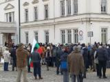  Протестът в подкрепа на Стефан Янев, 1 март 2022 г. Снимка: Добромир Видев