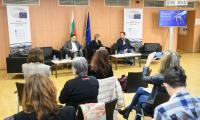 Дискусията „Противодействие на домашното насилие – европейски практики и ситуацията в България“ се проведе на 11 март.