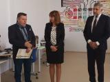  Стоян Марков, който връчи поздравителен адрес от името на кмета Стефан Радев