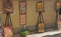 Претворена орнаментика от украсата на традиционната носия в Сливенския край