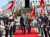 Президентът Румен Радев пристигна в Португалия, където ще бъде на официално посещение по покана на своя португалски колега Марселу Ребелу де Соуза