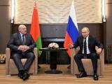 Руският президент Владимир Путин и президентът на Беларус Александр Ликашенко
