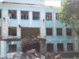 Поразено училище при украински обстрел в Донецк Снимка: Телеграм