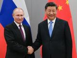 Китайският президент Си Дзинпин и руският президент Владимир Путин 