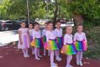 Откриване с цветна дъга с нашите прекрасни деца от група "Бонбони"