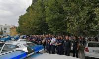 Сливен отдаде почит на загиналите в Бургас полицейски служители