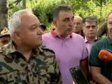 Вицепремиерът и служебен министър на вътрешните работи провери горите над Карлово