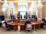 Путин прие ръководителите на страните от ОНД в Константиновския дворец в Санкт Петербург Снимки: kremlin.ru