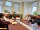 Областният управител Минчо Афузов проведе работна среща с инж. Стефан Щилиянов - управител и инж. Иван Влахов – главен инженер на „Напоителни системи“ ЕАД – клон „Средна Тунджа“.