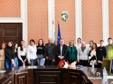 Участниците в срещата с кмета Стефан Радев и комисар Владимир Демирев