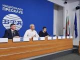 Костадин Костадинов, Светослав Тодоров и Николай Дренчев дадоха извънредна пресконференция в БТА относно премахването на Паметника на Съветската армия.