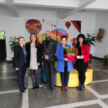 Посещение на заместник-председателят на Общински съвет Сливен в ОУ "Панайот Хитов"