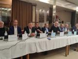 Кметът Стефан Радев приветства участниците в заседанието на Камарата на строителите в България 