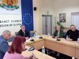 Заседание на Областния съвет за намаляване на риска при бедствия в област Сливен