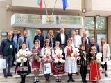 Областният управител Минчо Афузов посрещна участниците в Международния детски фолклорен танцов фестивал „Приятелство без граници“ 