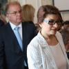 Депутатите от ГЕРБ-СДС Десислава Атанасова и Радомир Чолаков на заседанието на Правната комисия - 3 август 2023 г.