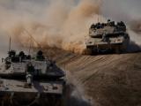  Израелски танкове се насочват към Ивицата Газа, 13 октомври 2023 г.