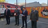 Комисар Денчо Чомаков застава начело на Регионална дирекция „Пожарна безопасност и защита на населението” в Сливен