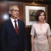 Премиерът акад. Николай Денков и президентът на Молдова Мая Санду