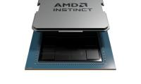 AMD Instinct MI300 Half Delidded Top