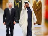 Президентът на РФ  Владимир Путин и саудитският принц престолонаследник Мохамед бин Салман 