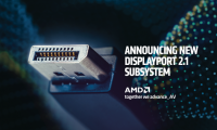 AMD обяви първите в индустрията FPGA и адаптивни SoC чипове, които поддържат новия DisplayPort™ 2.1 аудио/видео стандарт за 8K UHD видео