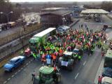 Полските фермери блокираха главна магистрала към Германия