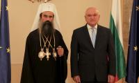 Министър-председателят Димитър Главчев се срещна с патриарх Даниил