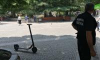 Полицията в Сливен отнема велосипеди и тротинетки за движение в района на пешеходни зони