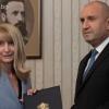 Горица Грънчарова-Кожарева и президента Радев