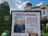 В центъра на Сливен е подредена винилна изложба, озаглавена „Добри Желязков Фабрикаджията – първият български предприемач“