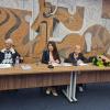 От ляво на дясно: Деньо Денев, Катрин Федина и Кирилка Паскалева