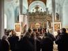 Сливенският митрополит Арсений отслужи молебен в пострадалото от пожарите село Воден