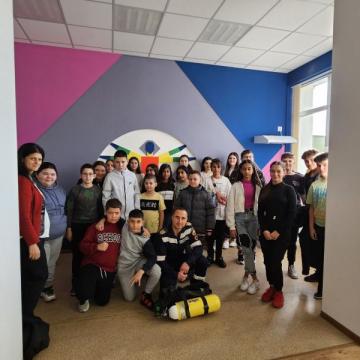 ГОСТУВА НИ СЛУЖИТЕЛ ОТ РАЙОННА СЛУЖБА „ПОЖАРНА БЕЗОПАСНОСТ И ЗАЩИТА НА НАСЕЛЕНИЕТО“