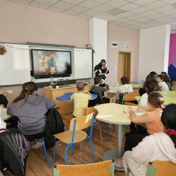 ГОСТУВА НИ СЛУЖИТЕЛ ОТ РАЙОННА СЛУЖБА „ПОЖАРНА БЕЗОПАСНОСТ И ЗАЩИТА НА НАСЕЛЕНИЕТО“