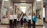 Ученици и учители от ОУ „Никола Прокопиев“ на официална визита в Президентството по покана на вицепрезидента Илияна Йотова