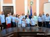 Емоционална среща в Община Сливен с деца със специални потребности и успехи в плуването