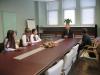 среща на ученици от ХГ "Д. Дамянов" с г-н Кавръков- областен управител на Сливен