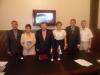 Сливенската делегация с г-н Валтер, кмет на Мелитопол